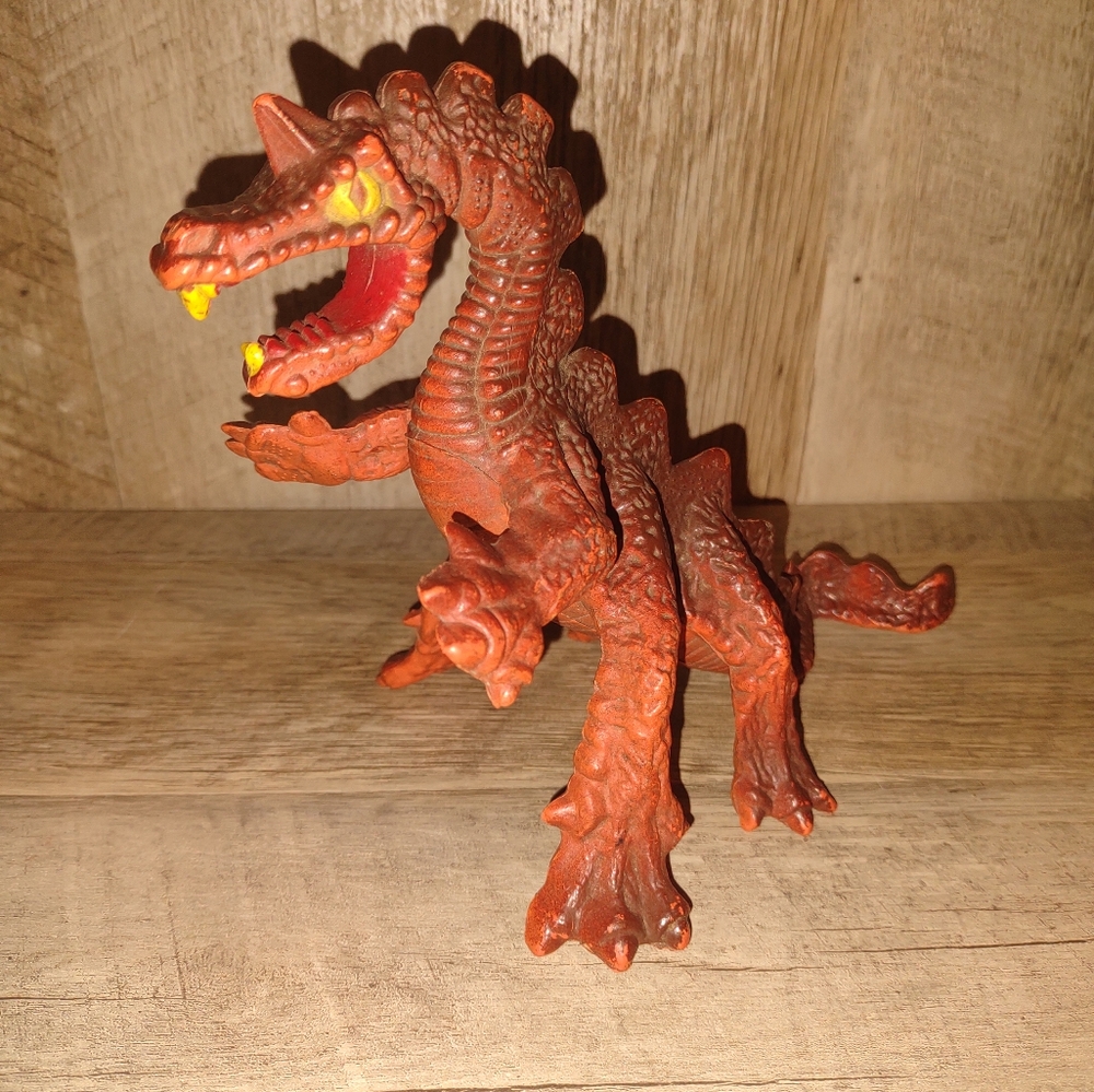 Vintage 1982 Remco Crystar Lava Dragon Action Figure